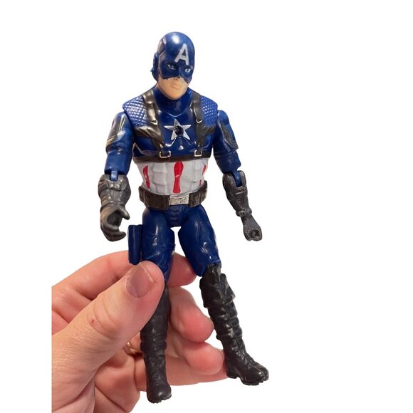 Lot of 4 Vintage Marvel & Star Wars Action Figures Thor, Thanos, Captain America - Picture 5 of 5